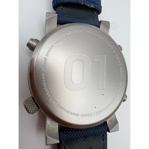 Ultra Rare 2001 MTV VMA Limited Edition Staff Hybrid Watch New Battery 01 - Picture 8 of 10